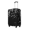 thumbnail image 2 of Balery Luggage Cover Falling Musical Print Suitcase Covers for Luggage Elastic Washable Suitcase Protector Fits 18-32 Inch Luggage-Large, 2 of 9