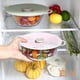 thumbnail image 4 of Silicone Lids, Set Of 8 Reusable Silicone Bowl Lids Reusable Suction Lids Microwave Covers Food Storage Cover Food-grade Grip Fits Cups, Bowls, Plate, 4 of 5