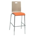 thumbnail image 1 of KFI JIVE Barstool, Squash Fabric Seat, Natural Back, 1 of 2
