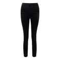 thumbnail image 6 of vigerkar Women's Stretch Denim Leggings with Pockets Black, XS, 6 of 8