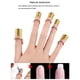 thumbnail image 5 of Guía de extensión de uñas reutilizable, moldes ajustables para uñas francesas, formas de arte de uñas para construcción de uñas de gel acrílico UV, 5 of 8