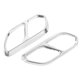 thumbnail image 4 of Stainless Steel Quad Exhaust Tip for Car Exhaust Replacement & Maintenance - Chrome Finish, 4 of 5