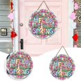 thumbnail image 2 of Decoración Hello Spring Decoración Para Colgar En Puertas De Madera Hello Spring Ambiente Festivo Primaveral Decoración Para El Hogar Decoración Para Colgar En Puertas, 2 of 6