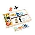 thumbnail image 3 of Juguetes de madera para aprender a deletrear para niños de 2, 3, 4 y 5 años, juguete educativo de aprendizaje temprano, juego de emparejar letras y, 3 of 9