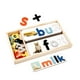 thumbnail image 3 of Juguete de madera para aprender ortografía para niños pequeños, juego de letras para unir letras, juguete educativo para niños pequeños de entre 1 y 3, 3 of 9