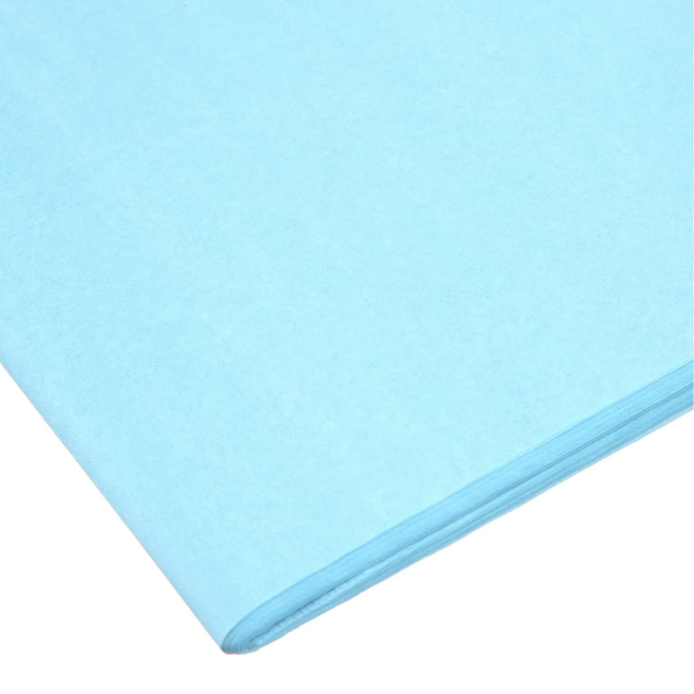 BABY BLUE Tissue Paper Sheets 50x75cm - 18gsm 20 x 30 Acid Free
