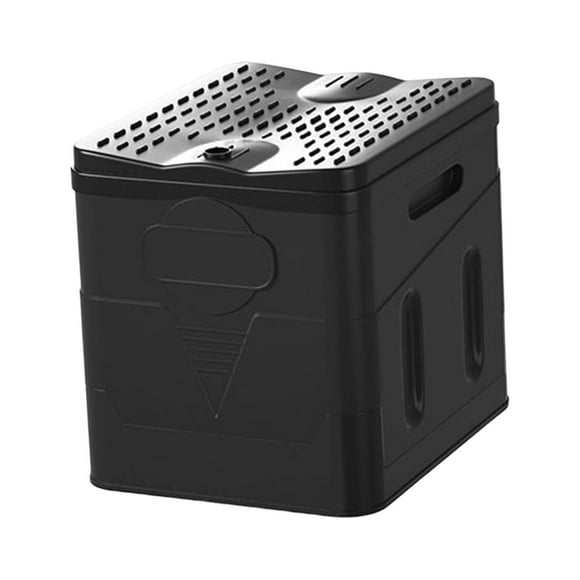 DYNWAVECA Portable Folding Toilet Travel Potty Car Bucket Toilet Seat Vehicular Urinal Toilet for Outdoor, Indoor, Hiking, Boat, Long Trips, Picnic