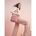 thumbnail image 3 of Women's crossbody bag, waterproof nylon shoulder wallet, messenger bag, Crossbody Bag Ladies Purses Fashion Tote Top Handle Satchel Beach Bag on Clearance(Pink), 3 of 7