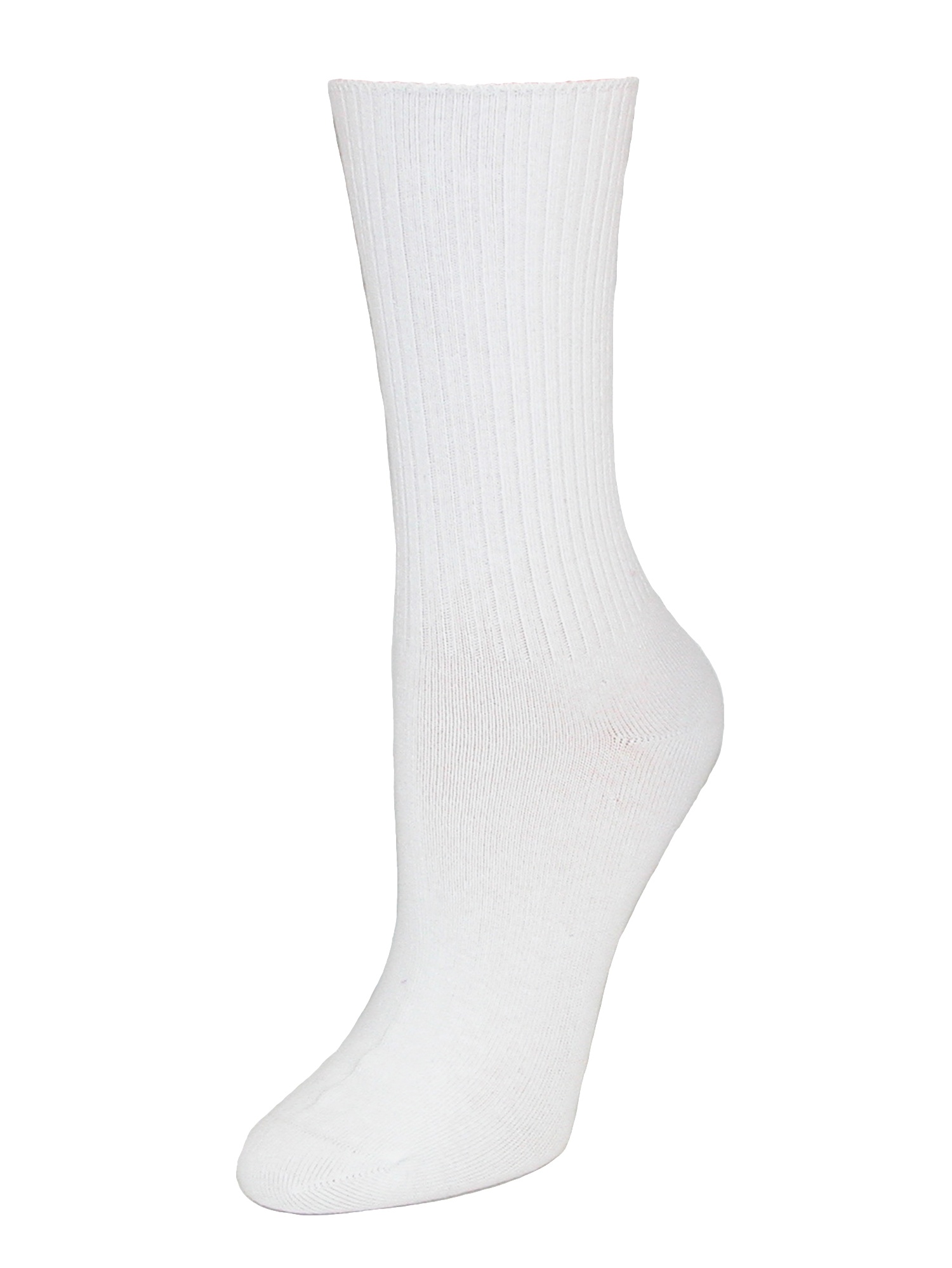 Kids' Cotton Seamless Toe Casual Crew Sock (Pack of 3) - image 2 of 3