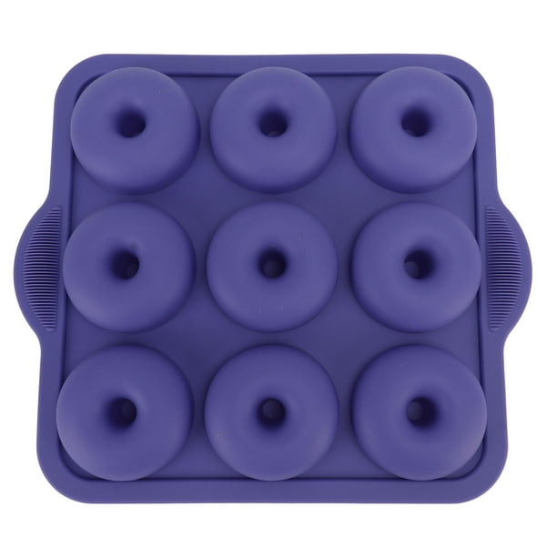 Molde para rosquillas de silicona,Molde para rosquillas de silicona 9 Molde para rosquillas de silicona Juego de bandejas para rosquillas de silicona Estética elegante
