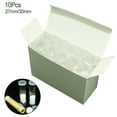 thumbnail image 2 of 10 Pcs Boîte de Collection de Pièces en Plastique Support de Tube de Protection pour Capsules de Pièces 27mm/30mm Conteneur de Stockage avec Couvercle, 2 of 4
