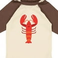 thumbnail image 4 of Inktastic Lobster Cute Ocean Creature Boys or Girls Long Sleeve Baby Bodysuit, 4 of 5