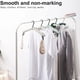 thumbnail image 2 of Foldable Clothes Hanger Household Creative Portable Wardrobe Drying Rack Green, 2 of 5