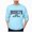 Light Blue, variant on Men's Fleece Lined Crew Neck Hoodless Sweatshirt Street Casual Fashion Place Name Letter Print(M,Light Blue)
