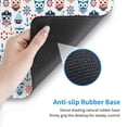 thumbnail image 3 of Bingfone Nautical And Pirate Owls Large Gaming Mouse Pad,Extended Desk Mousepad with Stitched Edges,Non-Slip Base,Water Resist Keyboard Pad for Gamer, Office & Home, 29.5 x 16 in, 3 of 6