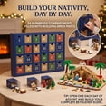 Calendar 172 Bethlehem Bricks Nativity Advent Calendar 2026 Building Set, 24-day ...