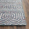 thumbnail image 2 of Safavieh Straw Patch 5' X 8' Hand Woven Flatweave Rug in Blue, 2 of 8