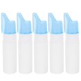 thumbnail image 1 of 5 botellas de spray nasal portátiles de plástico de 70 ml, rellenables, de niebla fina, vacías, para rinitis, 1 of 2