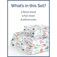 thumbnail image 3 of CGK Linens 4-Piece Cute & Cozy Kids Sheet Set - Full Size Kids Bedding With Vibrant Designs For Boys, Girls, Teens, Toddler, Dinosaurs, 3 of 7