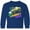 Royal Blue, variant on Inktastic Happy Mardi Gras Monster Truck with Beads Long Sleeve Youth T-Shirt