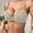 Women's Full Coverage Underwire-Army Green, variant on Women's Full Coverage Underwire Bra Breathable Thin Padded Push Up Lingerie Side Support Anti-Sagging Brassiere with 3-Row Hook and Eye