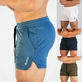 thumbnail image 4 of Txlixc Pantalones cortos de correr para hombres, pantalones de ejercicios de estiramiento respirables Txlixc  moda, 4 of 4