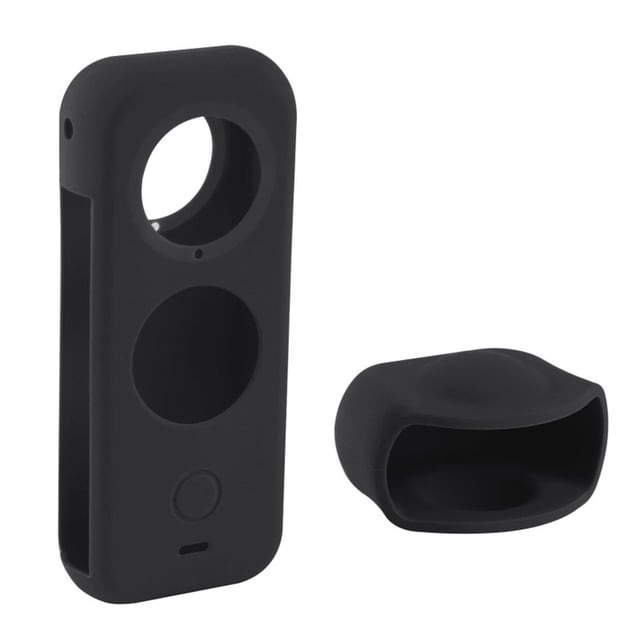PULUZ Full Body Dustproof Silicone Protective Case with Lens Cover Replacement for ONE X2 Panoramic Camera