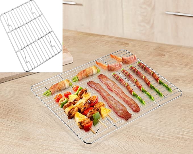 Stainless Steel Wire Cooling Rack 100 OvenSafe DishwasherSafe Baking