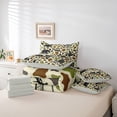 thumbnail image 6 of Catabedysis Camo Camping 7-Piece Twin Bedding,Wildlife Camper Pattern Bedding Comforter Set For Boys,Earthy Tone,Light Gray Reversible, 6 of 7