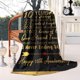 thumbnail image 5 of LHSHID to My Wife Gifts Blanket Anniversary Blanket You are My Life Letter Printed Flannel Blanket Warm Cozy Fuzzy Throw Blanket for Bedding Sofa and Travel 30x40in, 5 of 5