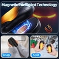 thumbnail image 2 of Hand Warmers Rechargeable,10000mAh Split-Magnetic 2 Pack Double Side Heating, Electric Hand Warmer 3 Levels Lasting Heat,Ideal Outdoor Heater Present for Camping, Hunting,Golf,Black, 2 of 8