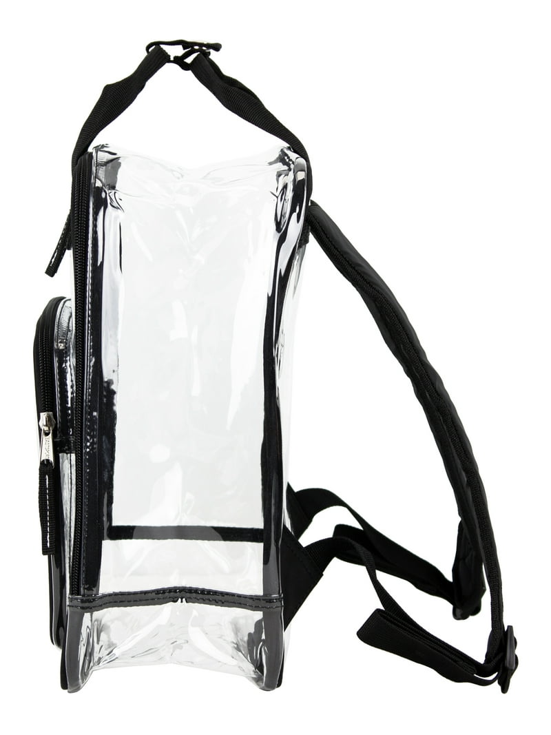 Eastsport Clear Backpack with Dual Handle and Padded Straps for