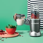 NutriBullet Silver Magic Bullet Superfood Nutrition Extractor Blender, 8 Piece