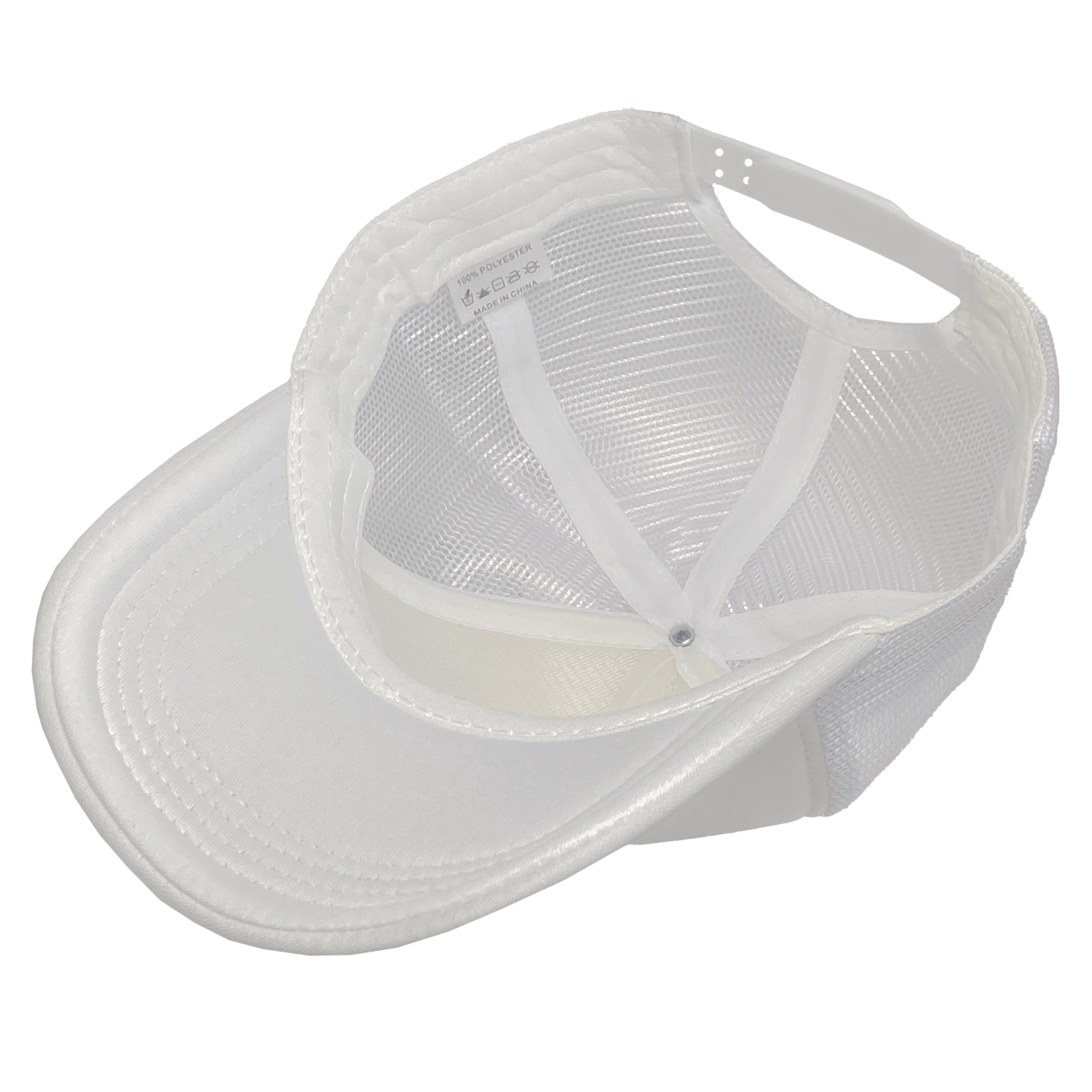 Hello Hobby Unisex Fashion Trucker Hat, White