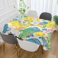 thumbnail image 2 of Yayeee Tablecloths 54" x 54" Rectangle Wrinkle Resistant Party Table Cover, Yellow Mountains, 2 of 8