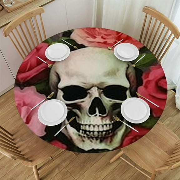 Round Tablecloth with Elastic,