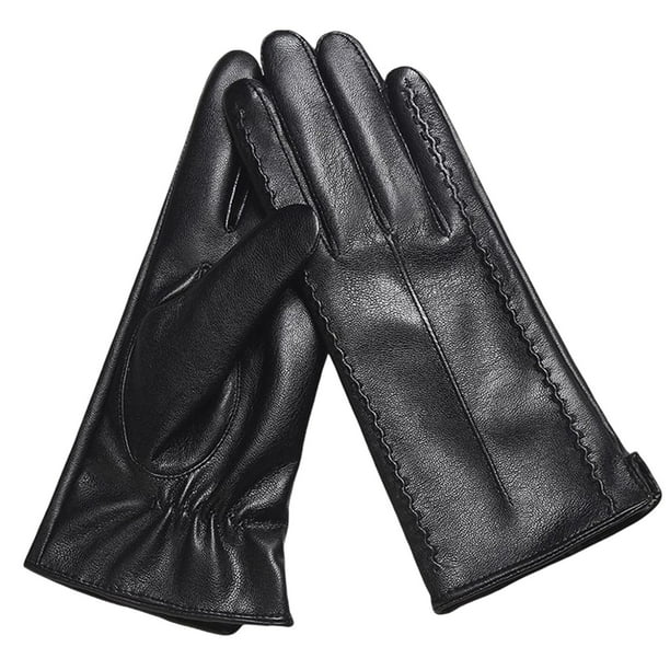 Thick best sale leather gloves
