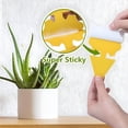 thumbnail image 5 of ACDANC 40 Pack Fungus Gnat Traps for House Indoor Yellow Sticky Traps for Gnats Sticky Traps for Plants,Dual Sided Fungus Gnat Sticky Traps Fruit Fly Traps for Indoors, 5 of 8