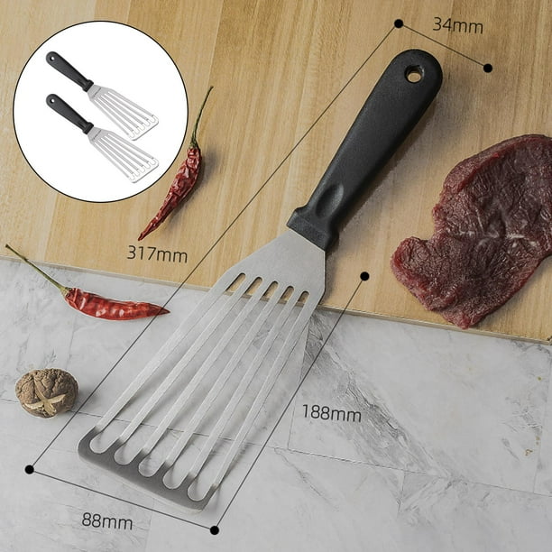 Volteador de Pescado Antiadherente Utensilios de Cocina Perfecl Espátulas de cocina