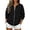 Black, variant on Sweatshirt for Women Zip Up Lightweight Jacket with Pockets Light Zipper Trendy Streetwear Office Travel Sweatshirts