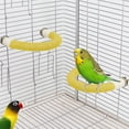 thumbnail image 4 of Rope Bird Cage Perch Chewing Toy with Screws for Small Birds Parakeets Cockatiels Chewable Standing Rod to Trim Nails and Satisfy Natural Instincts(Yellow),Ccwuwei, 4 of 7