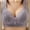 Purple, variant on loopsun Womens Plus Size Bra,Woman's Comfortable Breathable Bra Underwear No Rims