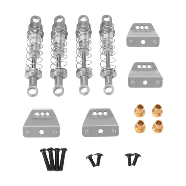 Amortiguador delantero y trasero de Metal, 4 Uds., para Traxxas LaTrax Amortiguador delantero y trasero de Metal, 4 Uds., para Traxxas LaTrax