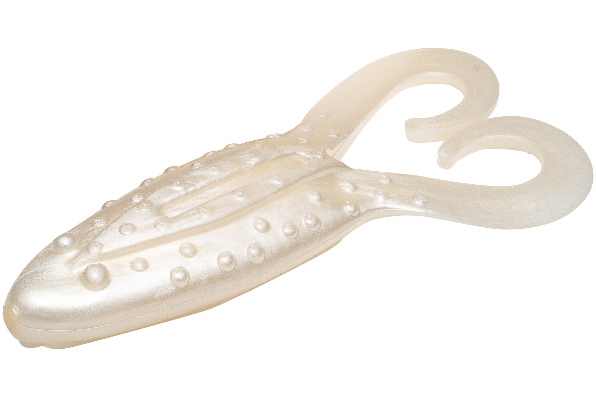 (6 pack) Strike King Gurgle Toad Pearl Soft Bait Lure