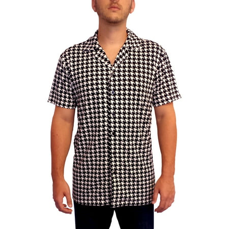 Ricky's Houndstooth Shirt Button Down Ricky Richard Rick TV Show Costume Gift