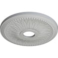 thumbnail image 3 of Ekena Millwork 18"OD x 3 3/4"ID x 1 1/2"P Bailey Ceiling Medallion (Fits Canopies up to 5 3/4"), Hand-Painted Frost, 3 of 6