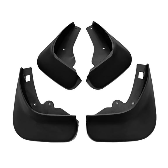 For Ford Focus 2006-2011 Mudflaps, No Drilling Front & Rear Mudguards Car Accessories, Custom Tire Protector Mud Guards 4PCS-black