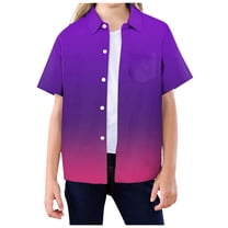 Boys Dress Shirts Size 10-12 Kids Boys Short Sleeve Vertical Stripe Cotton Button Down Shirt, Beige/Aqua Blue (Age: 3 / 3T) Boys White Button Down Shirt Stretch