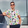 thumbnail image 5 of Daiia Funny Chicken Pattern Men’s Polo Shirts,Solid Deck Shirt,Classic Fit, Breathable Cotton Polo for Casual and Sport Wear-X-Large, 5 of 7