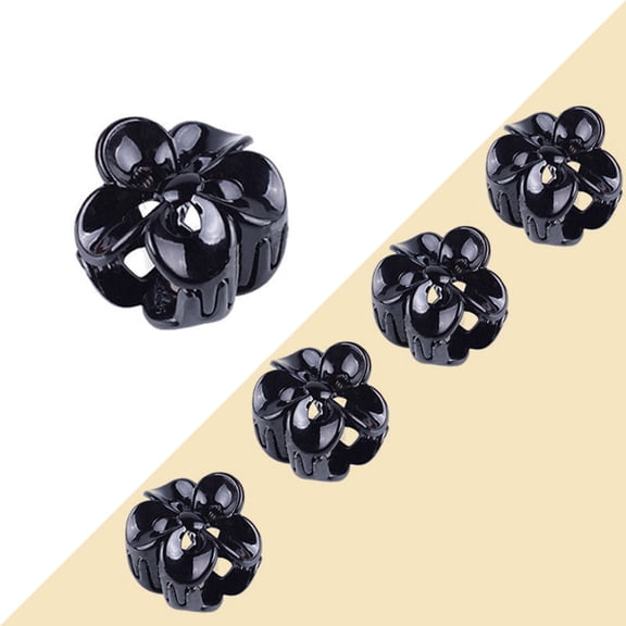 OUNONA  24 Pcs Plum Hair Clip Flower Jaw Barrettes Clips for Women Woman